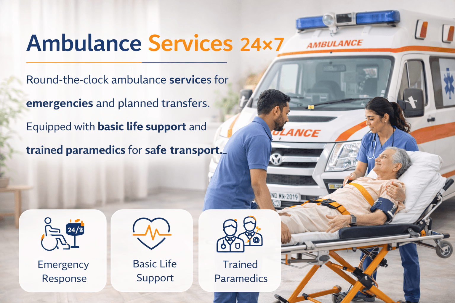 Ambulance Services 24×7